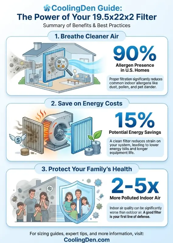 Do 19.5x22x2 Air Filters Work in Both Furnaces and Air Conditioners 1 Infographic of "Do 19.5x22x2 Air Filters Work in Both Furnaces and Air Conditioners"