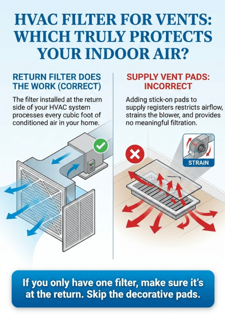 HVAC Filter for Vents in Home: Which Filter Truly Protects Your Indoor Air? 2 Infographic of HVAC Filter for Vents in Home: Which Filter Truly Protects Your Indoor Air?